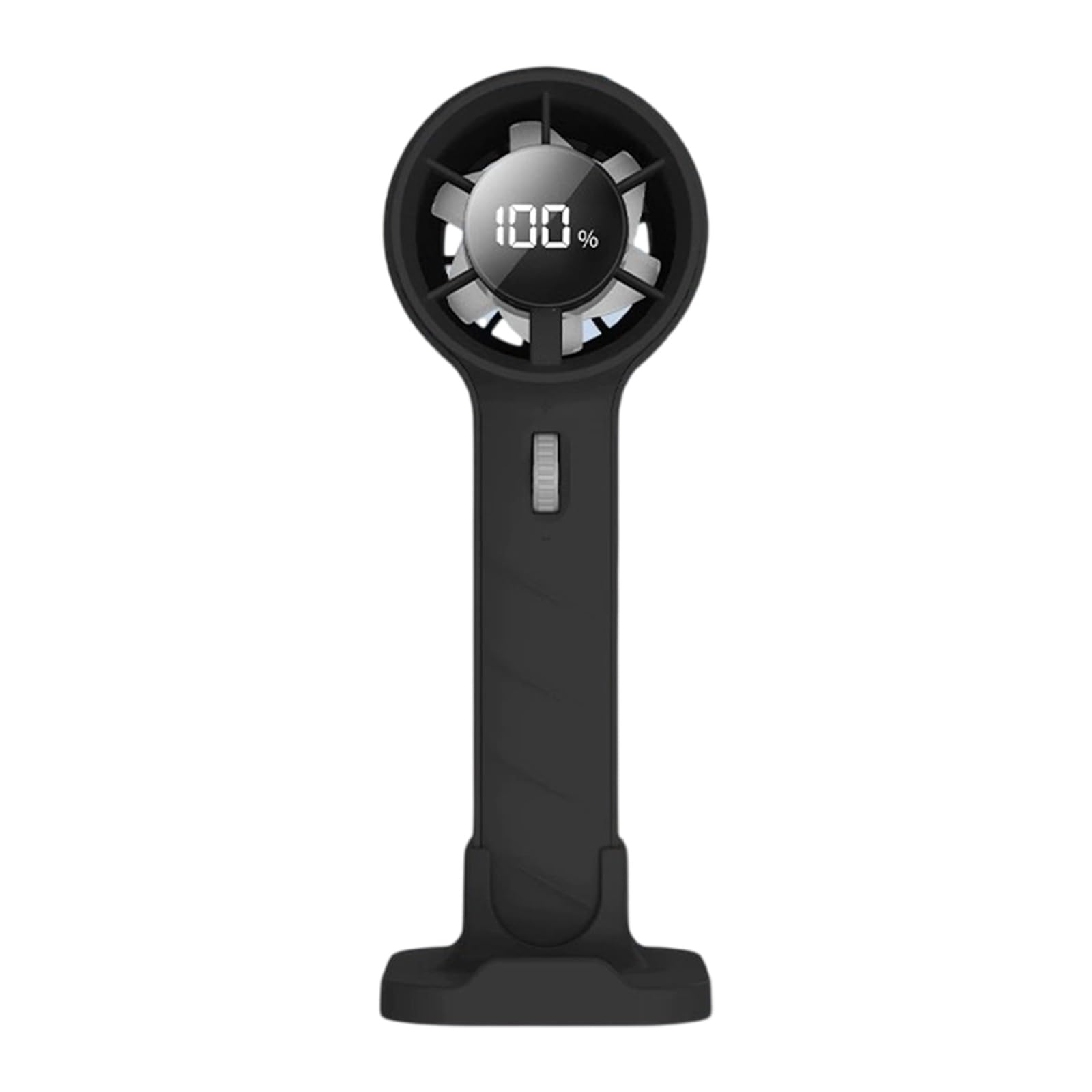 NRVTRE Portable Handheld Fan 100 Speed Adjustable Rechargeable Fan Battery Operated Cooling for Travel Camping Outdoor Portable Handheld