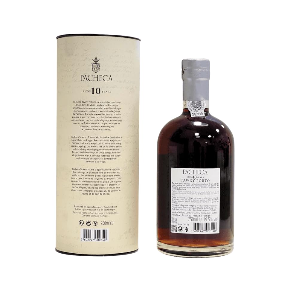 Vino de Oporto Tawny 10 Años – 75 cl - Quinta da Pacheca