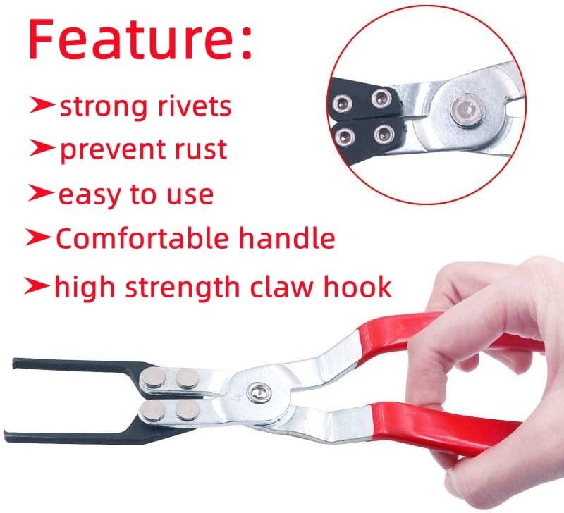 Miniatura 4 de Alicates de extractor de relé, Extractor de fusibles de coche Automotive, Alicates para quitar relés Fusible en vehículos