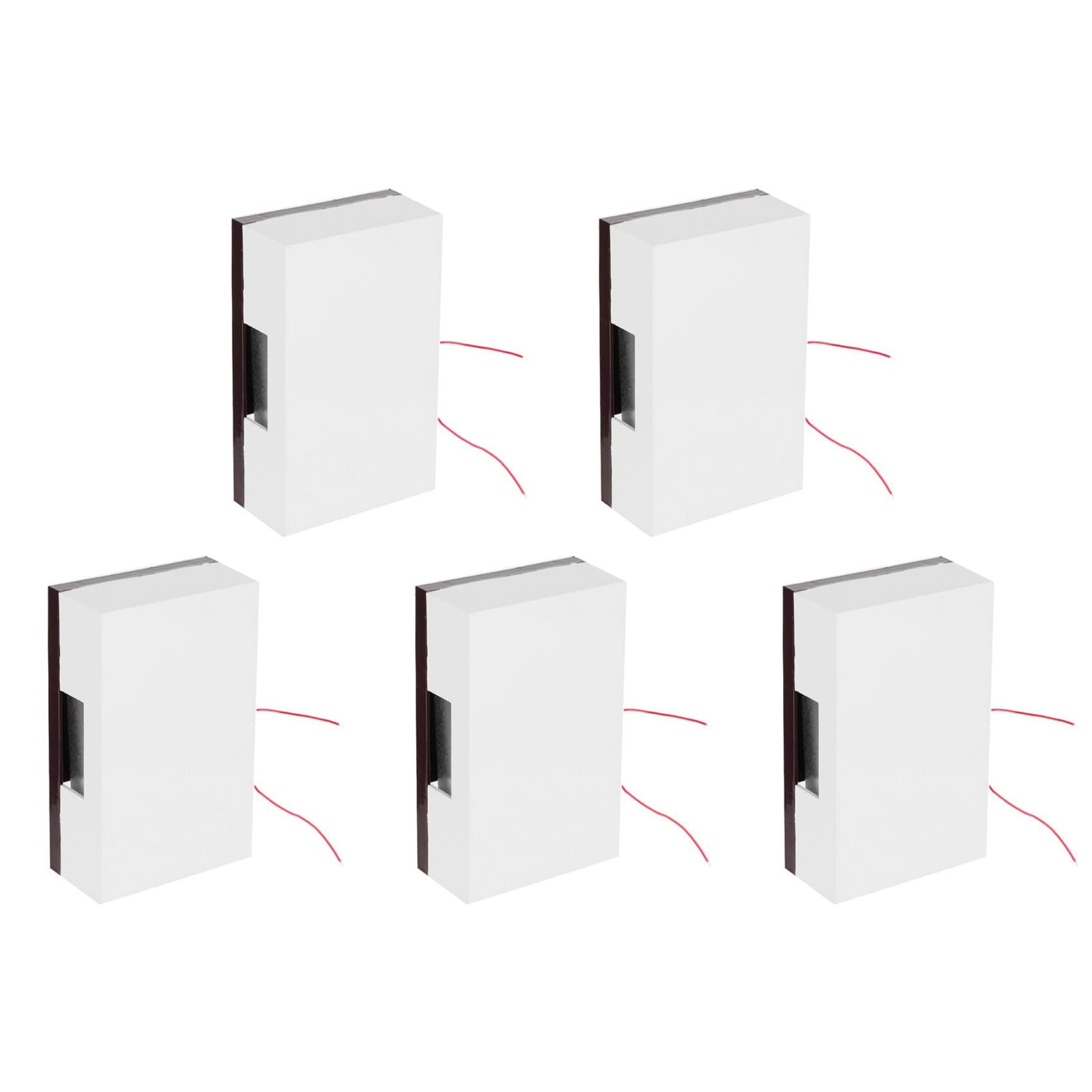 Jnchdghwa White 5X 220V Wired Doorbell Manual Ding Bell Chime For Home Hotel Access Control System Timbre Puerta Casa