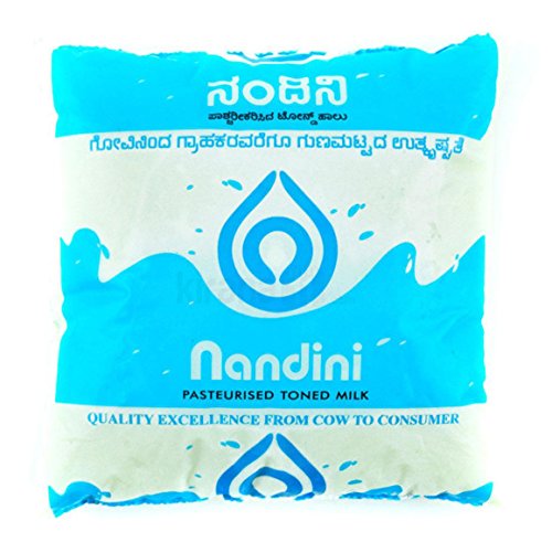 Image of Nandini Pasteurised Toned Milk, 500ml Pack