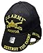 AES U.S. Army Armor W/Crossed Sabres and TAN Embroidered Shadow Black Cap Hat