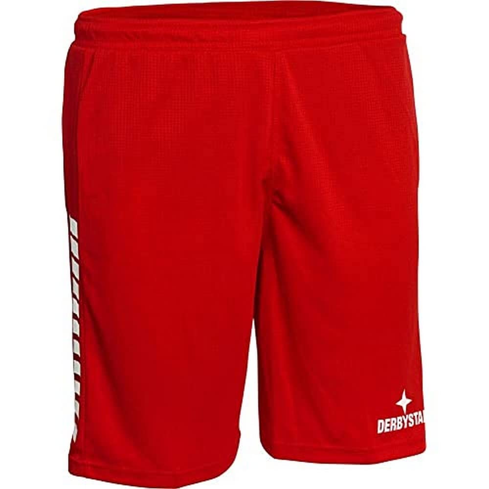 Derbystar Primo Casual Shorts Rot Weiss 140