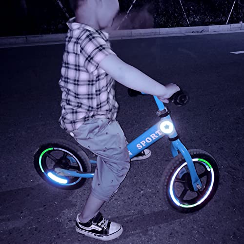 adesivos reflexivos da bicicleta | Decalques adesivos seguros à prova d'água | Adesivos e decalques