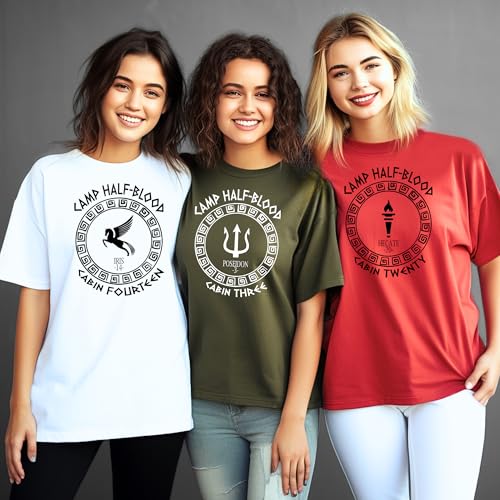 Camp Half Blood Shirt Personalized 20 Cabins Camp HalfBlood Tshirts Heroes Of Olympus Shirt Camp Jupiter Shirt Book Lover Gift Shirt4
