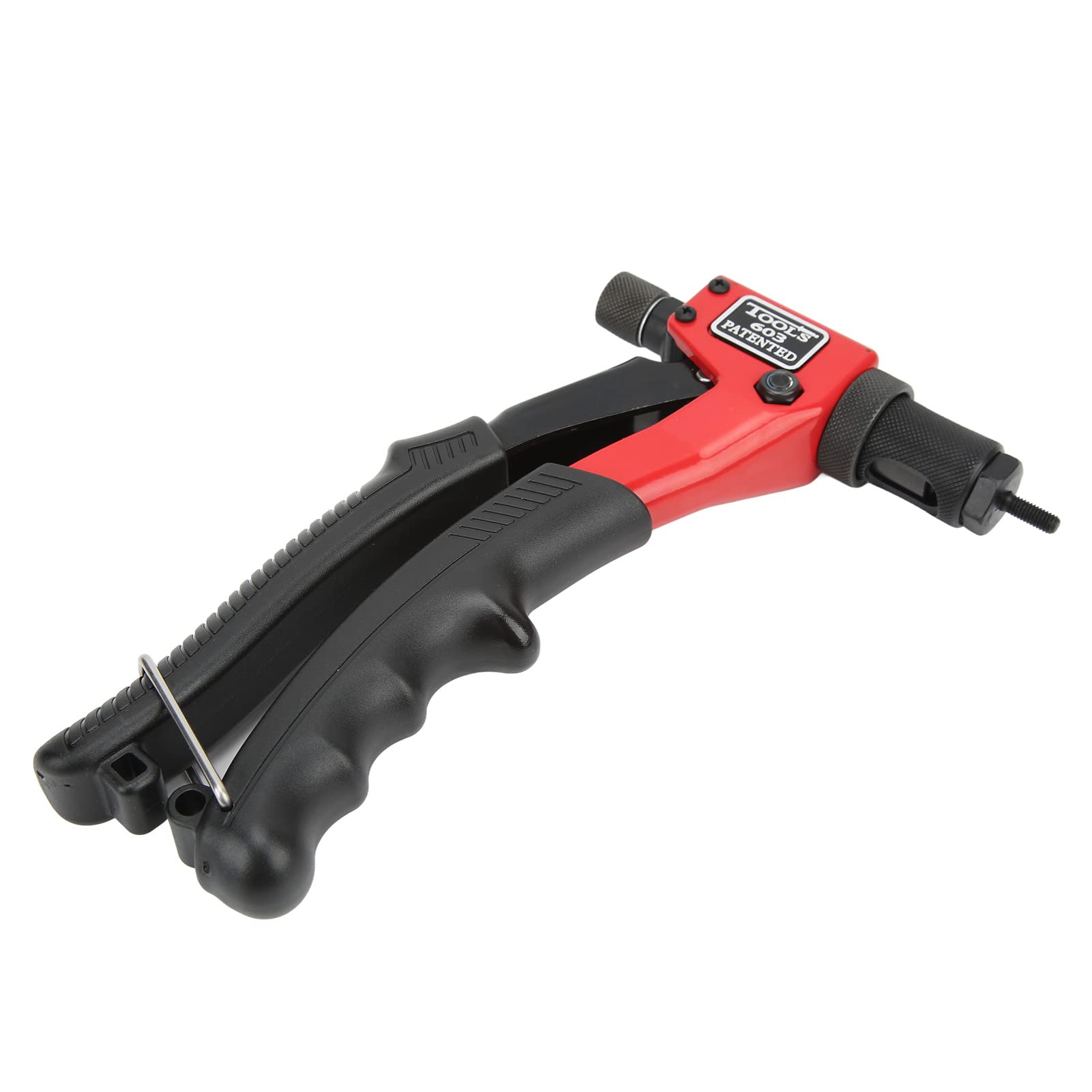 Kit de Remachado Manual Kit de Remache Manual Herramienta de Tuerca de Remache de Metal Resistente con Mandriles M3 M4 M5 M6 y SAE Uso Ergonómico con una Sola Mano para Muebles Metálicos