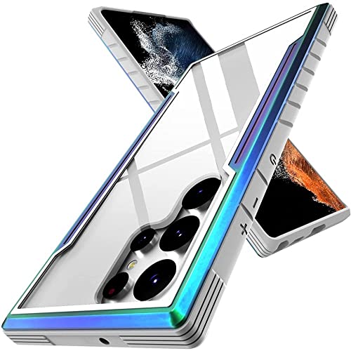 Coque de protection Samsung Galaxy S22 Ultra cadre métal et TPU