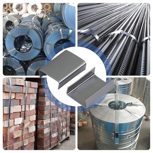open snap-on seals for 3434 width steel strapping metal clips for packaging banding strong and safe1000pcs