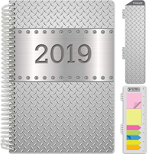 HARDCOVER Calendar Year 2019 Planner: (November 2018 Through December 2019) 5.5
