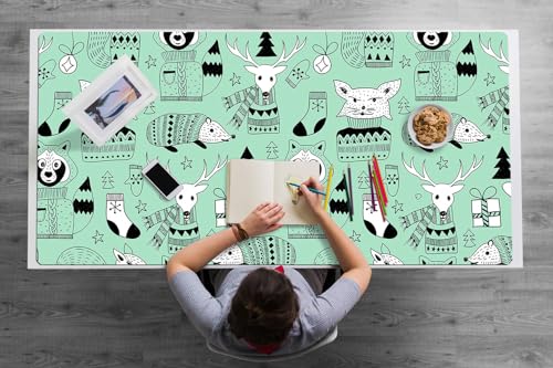 Sous-main de bureau lavable pour protéger votre table des taches et des rayures de souris