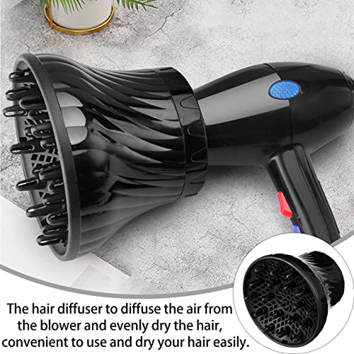 Lurrose Acessório de difusor de secador de cabelo: acessórios de difusor de volume universal para ca