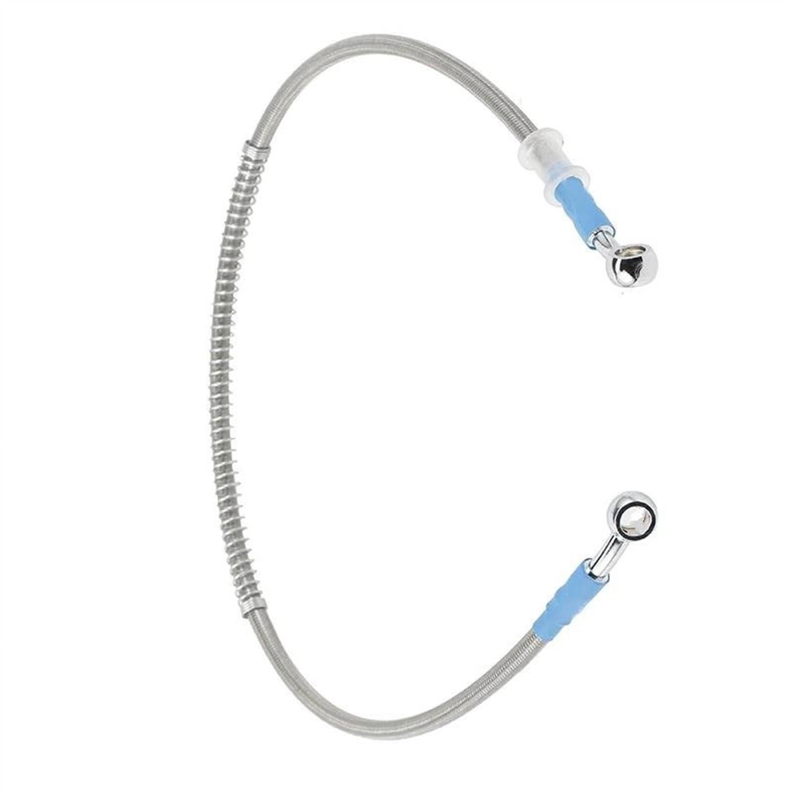 Ksxzw Grey Motorbike Part 700Mm/70Cm Motorcycle Hydraulic Brake Hoses Clutch Oil Tubes Pipes Motorbike Replacement Accessories