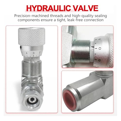 Vanne de contrôle de débit hydraulique Walfront : finie la vitesse irrégulière du cylindre