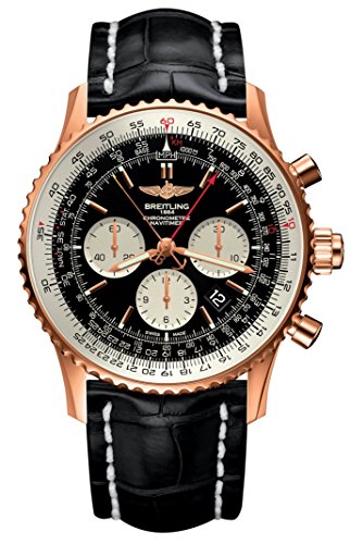Breitling Limited Edition 18ct Rose Gold Navitimer 1 B03 Chronograph Rattrapante 45 RB031121/BG11