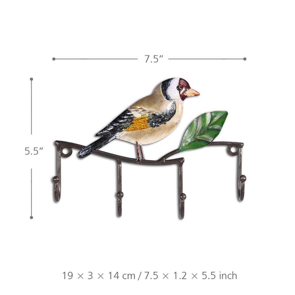 Portachiavi Decorativo Da Parete A Forma Di in Metallo Gancio Decorativo Per Chiavi E Accessori Per La Casa