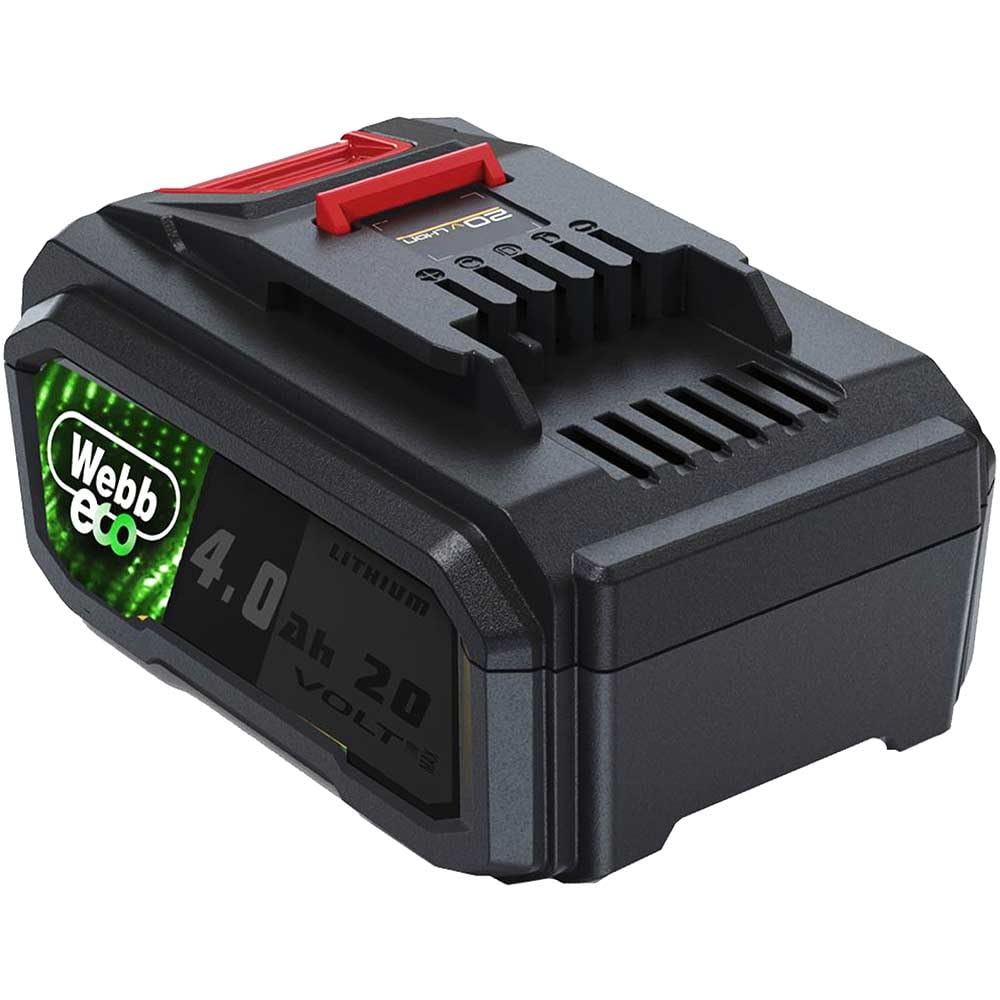 Webb Eco 20v Cordless Li-ion Battery 4ah
