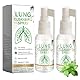 Herbal Lungenreinigungsspray, 2-Pack, Natural Mint Mullein Formula, Reinigt Die Lunge Und Beruhigt Die Atmung, Praktisches 30-Ml-Reiseformat Lung Cleansing Spray