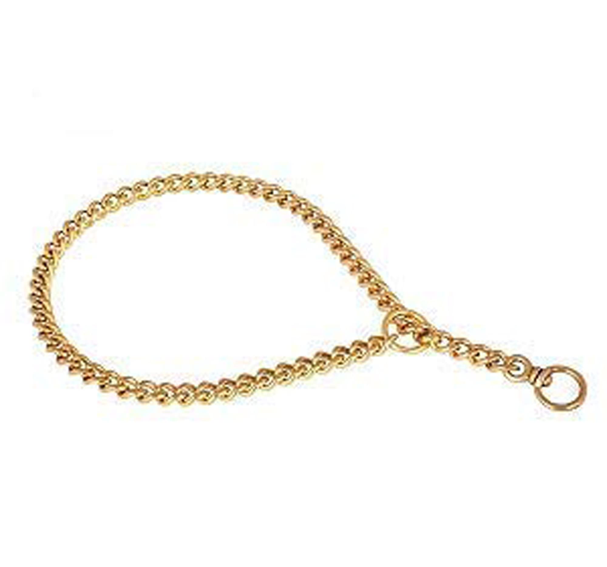 See full amazon price history chart for RvPaws Golden Plated Pure Brass Choke Chain for Big Dogs - Long, Brass, (Length 24 Inch). RvPaws Golden Plated Pure Brass Choke Chain for Big Dogs - Long, Brass, (Length 24 Inch). (B09SWT3MFG) Amazon Price History, Amazon Price Tracker