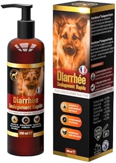 Traitement Anti diarrhée Chien - Soulagement diarrhée pour Chiens de Grande Taille > 10 kg (Français)
