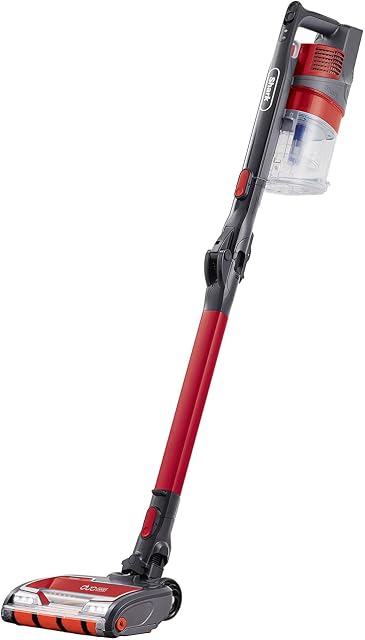Shark Anti Hair Wrap Cordless Stick Vacuum Cleaner with Pet Hair Kit, Single Battery, Scarlet Red, Amazon Exclusive [IZ201UKTSB]