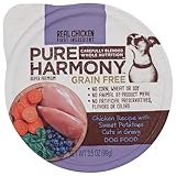 Pure Harmony, Super Premium Grain Free Dog Food Real Chicken with Sweet Potatoes in Gravy, 3.5 Ounce