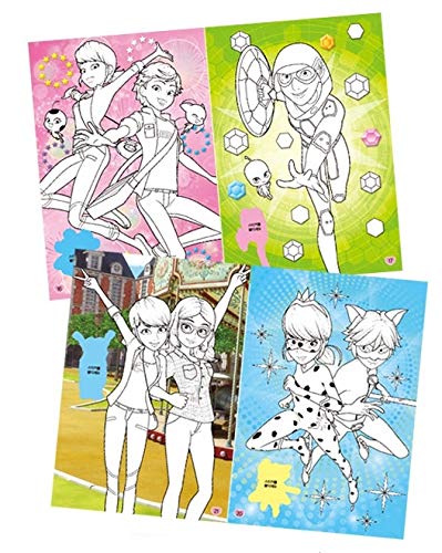Miraculous Ladybug Mini-Sticker-Malbuch – Bild 8