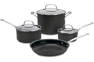 Cuisinart Nonstick Hard-Anodized 7-Piece Cookware Set: The Ultimate Kitchen Workhorse