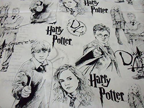 Harry Potter Fabric Harry Potter & Friends Fabric Sold By The Fat Quarter (18 X 22) BTFQ New