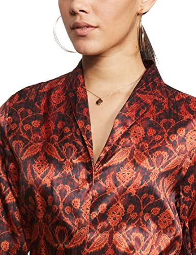 Image of RIVER Women's Polyester RS2JJVDR104A Midi Special Occasion Dress