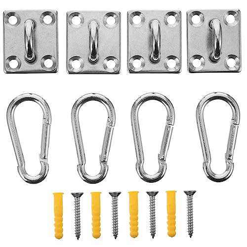 BESPORTBLE Indoor Swing Hook for Swing 1 Set Stainless Steel Fixed Plate Multi-use
