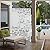 Elevens Free Decorative Privacy Screen with Stand, Outdoor Decor Privacy Fence Screen Metal Fence Panels, Outdoor Divider for Garden Patio Backyard, White-Block (A-GE04002)