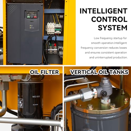 DAVV 20HP VSD Rotary Screw Compressor