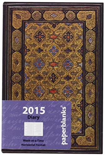 Shiraz 2015 - Paperblanks Weekly Planner (Mini 3.5 x 5.5 Horizontal)