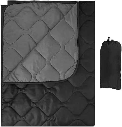 LOOGU Manta de camuflaje Woobie impermeable para acampar al aire libre, senderismo, caza, supervivencia, mochileros, picnic