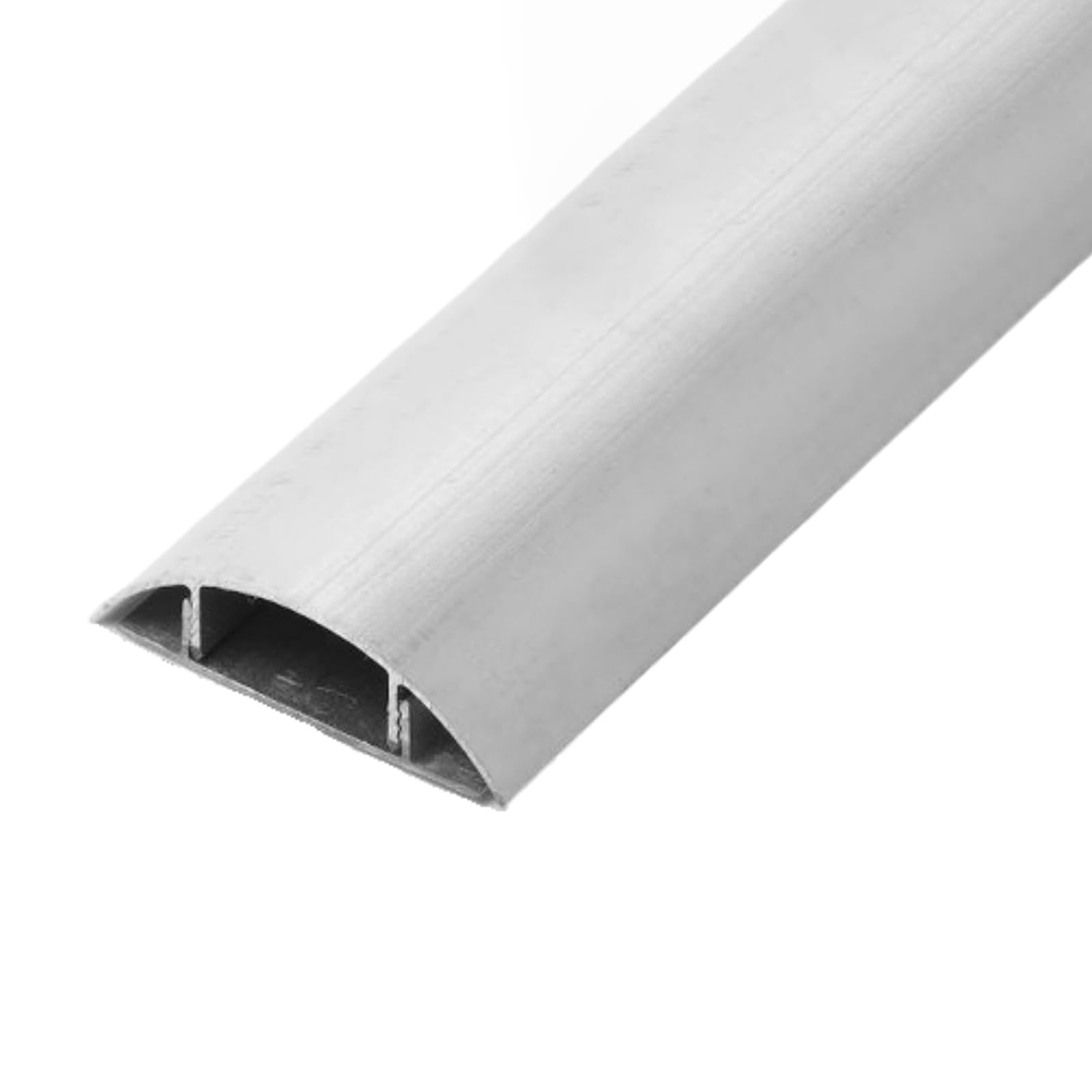 Eleeonora Cable Trunking,Wire Covers For Cables,Aluminium Cable Duct,Cable Trunking Self Adhesive,Half Round Cable Cover,Conduit Trunking Cuttable,Protect Cables,For Office,Home,Workshop