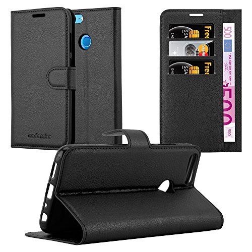 Mayaxess, Custodia a libro per Honor 200 Smart con cinghia a mano, Nero