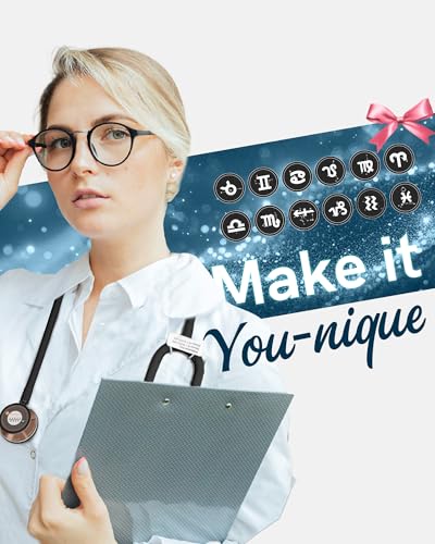 Image of FriCARE Tunable Stethoscope - Dual Head Estetoscopio for Nurses, Doctors | Paramedics, Students, Smooth Black Tube, Mirror Copper Brown Finish Chestpiece
