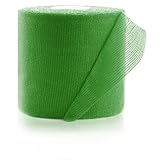 universell einsetzbar Horn Medical Horn-Haft fein color - Kohäsive Fixierbinde, weich, rutschfest, hautverträglich, selbsthaftend, Grün (8 cm x 20 m)