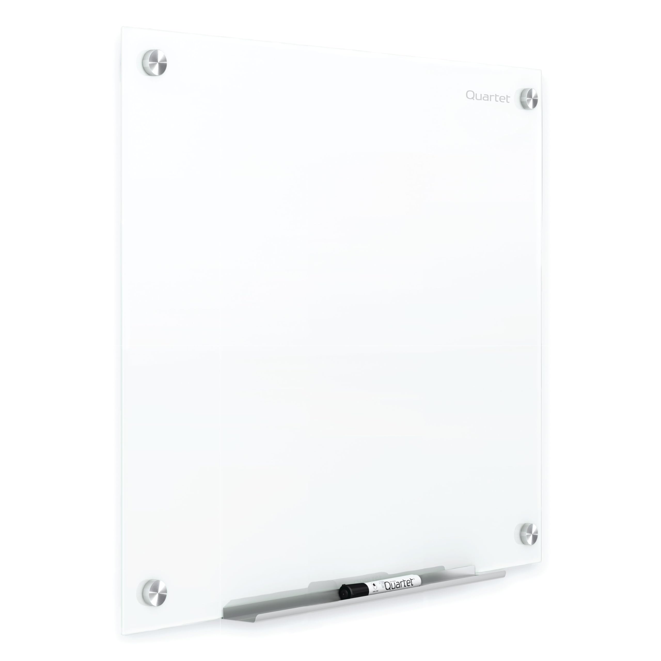 Quartet Dry Erase Board, Magnetic Whiteboard 4' x 3', Glass Board for Wall, Infinity, Brilliance White (G24836W)