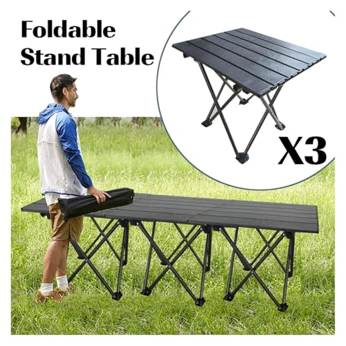 Table pliante de camping portable à installation facile pour pique-nique - 4