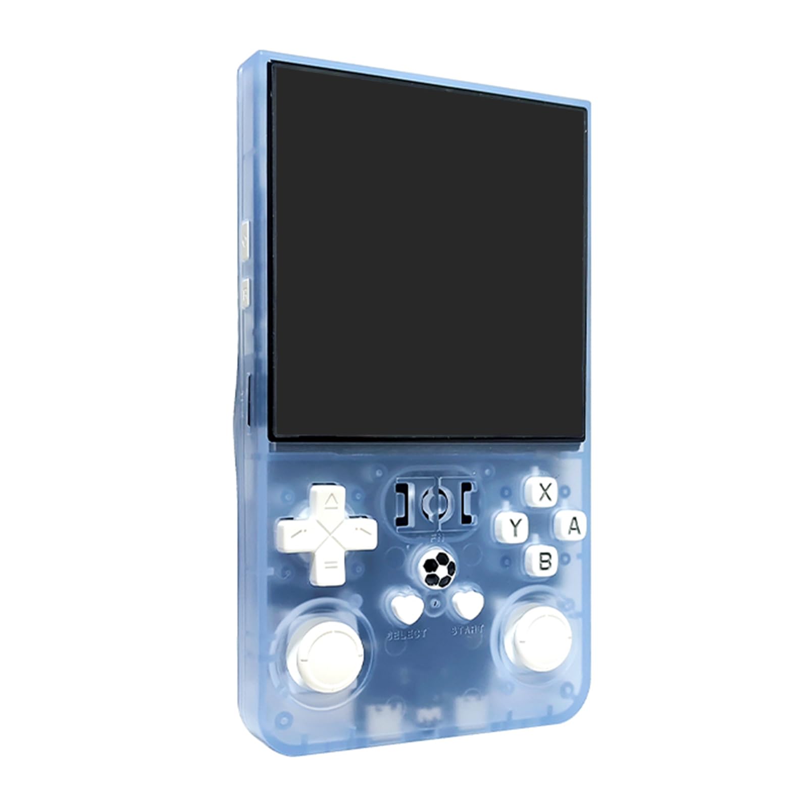Retro Handheld Konsole 4 Zoll,128GB Spielkonsole Linux-System (Eisblau) | 720×720 Bildschirm, 4000mAh Akku, USB-Ladekabel, leichte Mini-Konsole für unterwegs