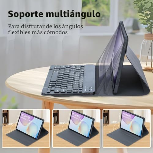 Funda con teclado para Huawei MatePad 11.5 2025 y ratón bluetooth 7