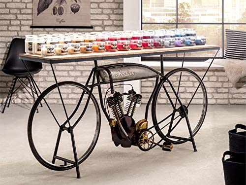 Preisvergleich Produktbild Woodkings® Präsentationstisch Ladentisch Indian Bike Verkaufstisch Fahrrad Buffettisch Bartisch Barmöbel Ladenausstattung