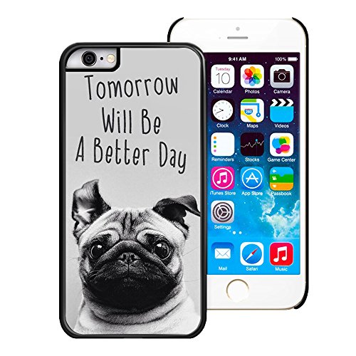 iPhone 6 Case,Y&M Case, The Series of Cute Pug Dog Lightweight Phone Cases for iPhone 6 (4.7