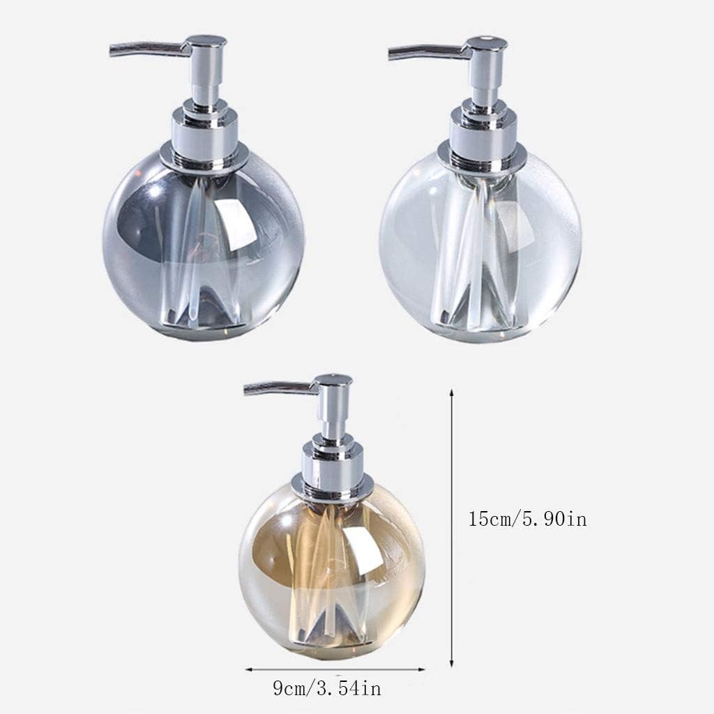 Shower Dispenser Soap Dispenser High Class Crystal Soap Dispenser, Liquid Dispenser Bottling Shower Gel for Bathroom Living Room Lotion Bottle Liquid Soap Dispenser Lotion Di