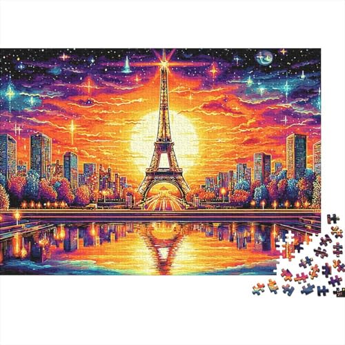 Puzzle de 1000 piezas de la Torre Eiffel, el regalo educativo ideal para adultos