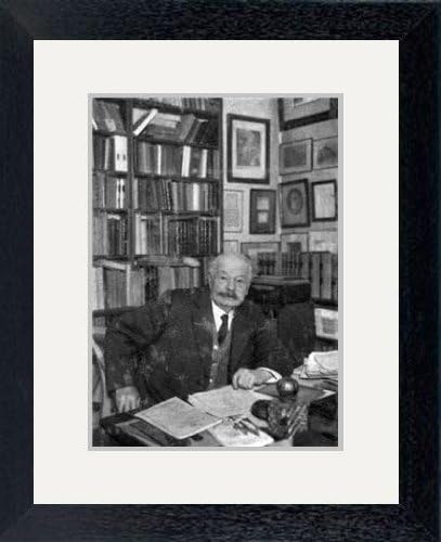 Print of 'G Lenotre, French historian and dramatist, 1924.' in Black Frame