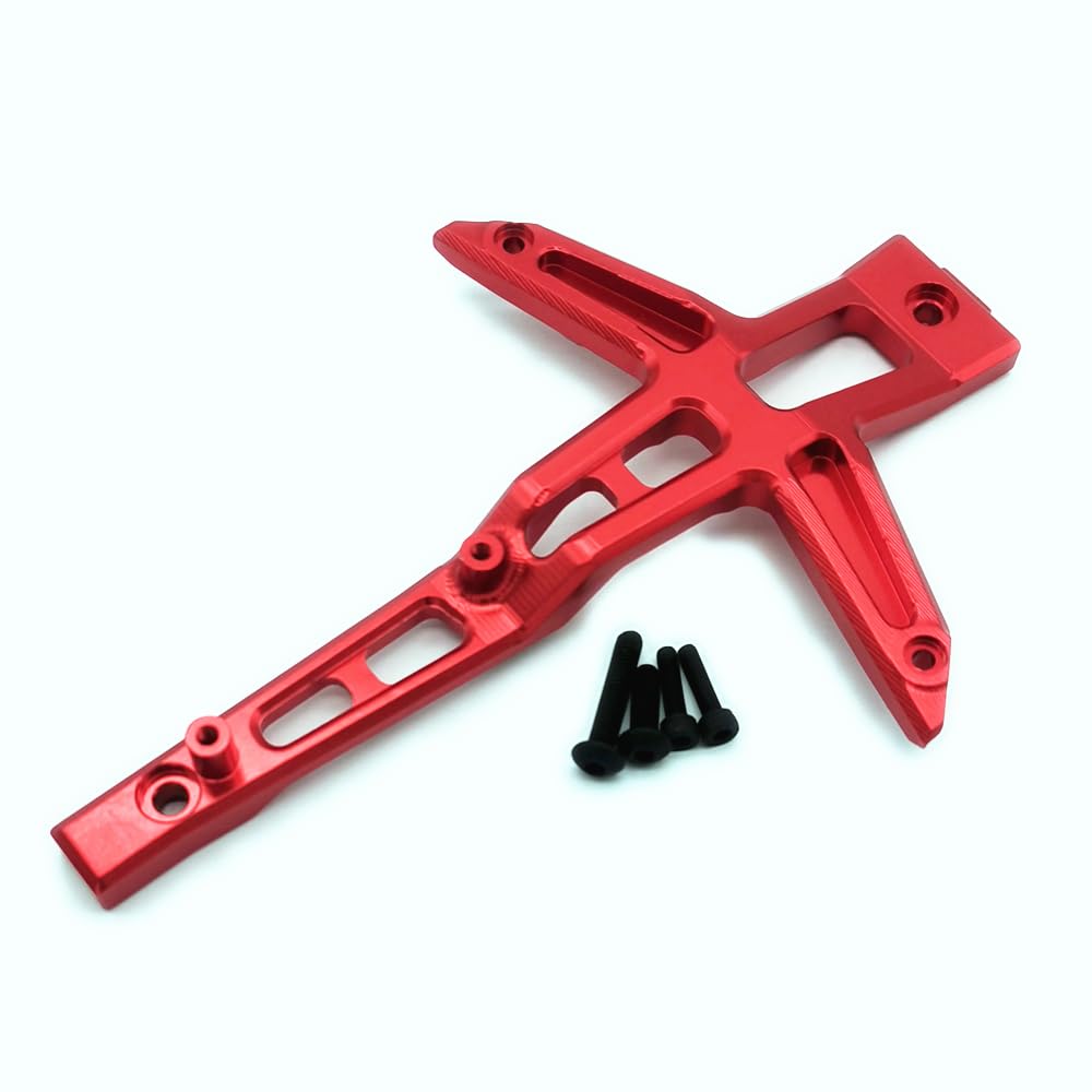 Amazon.com: Aluminum Front Upper Chassis Brace Red for Traxxas 1