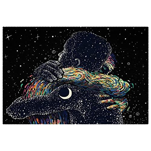 Sets de table pour tables à manger design Starry Night chic 45cm