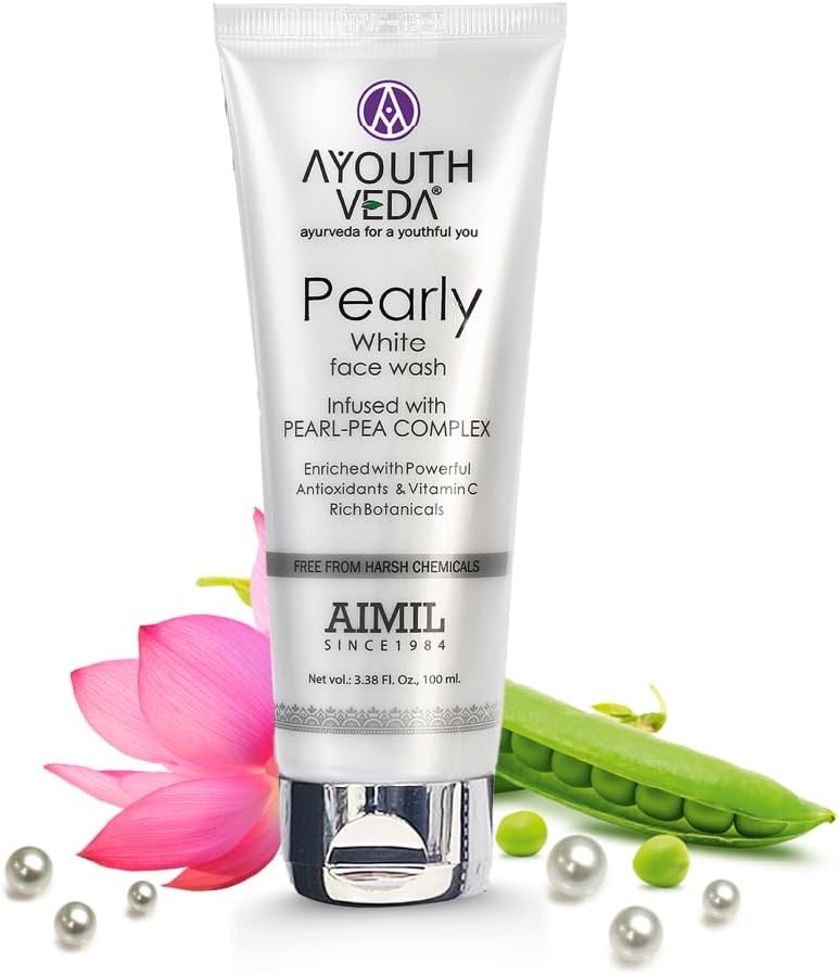 Pearly White Face Wash 100 ML | Best Skin Whitening face Wash for Women and Men | Enriched With Antioxidants & Vitamin C| Suitable For Normal & Oily Skin (Pack Of 1; 100ml)